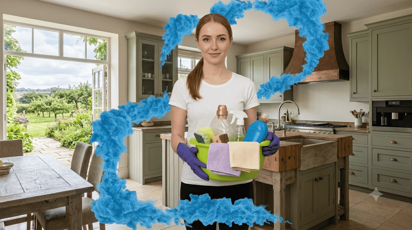 Maundy Clean restaurant cleaning crew — uniformed, PVG-checked, and trained for kitchen and bar service